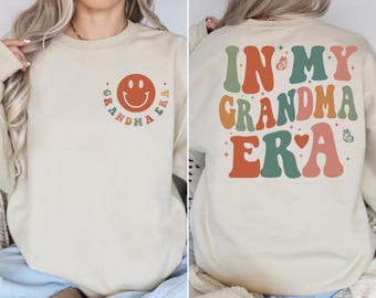 Camiseta "En la era de mi abuela", camiseta genial de abuela, camiseta familiar, camiseta para abuela, regalo para la nueva abuela, regalo para el Día de la Madre, camiseta de la mejor abuela