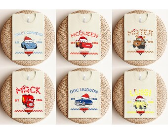 Disney Cars Christmas Shirt, Matter Christmas Shirt, Disney Christmas Sweatshirt, Disney Family Xmas T-Shirt, McQueen Cars Christmas Shirt