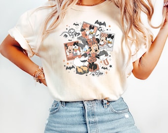 Minnie and Daisy Halloween Shirt, Best Friend Halloween Shirt, Disney Halloween T-Shirt, Minnie and Daisy Witches Shirt, Halloween Party Tee