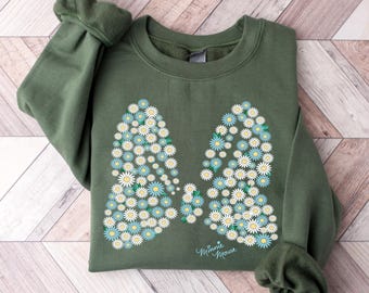 Minnie Mouse Shirt, Minnie Bow T-Shirt, Mickey and Friends Tee, Disney Family Vacation Sweatshirt, Disneyland Trip Shirt, Flowers Minnie Tee