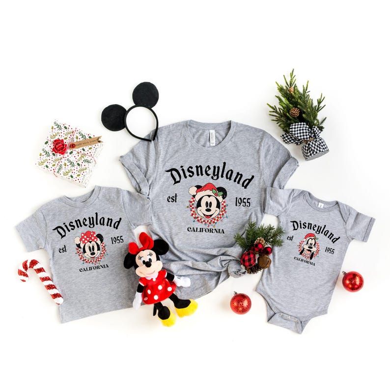Disneyland Christmas Sweatshirt, Christmas Family Sweater, Mickey And Friends Christmas Shirt, Mickey Christmas Shirt, Christmas Party Shirt image 3