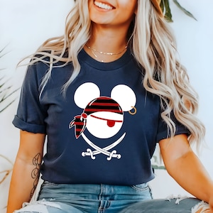Disney Pirates of Caribbean Shirt, Mickey Minnie Pirates Shirt, Disney Cruise Shirt, Disney Family Matching Shirt, Disneyland Trip Sweat image 6