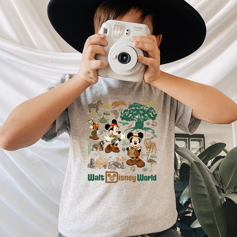 Disney Animal Kingdom Shirt, Walt Disney World Trip Shirt, Mickey Safari Shirt, Mickey and Friends Safari Trip Tee, Disneyland Vacation Tee image 10