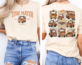 Tow Mater Shirt, Disney Cars Shirt, Disneyland Cars Shirt, Piston Cup Shirt, Mc Queen And Friends Shirt, Disney World Trip Tee, Car T-Shirt