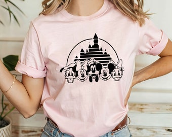 Disney Castle Shirt, Disney Vintage Shirt, Disney Mickey and Friends Shirt, Disney Vacation Shirt, Magic Kingdom Shirt, Disneyland Trip Tee