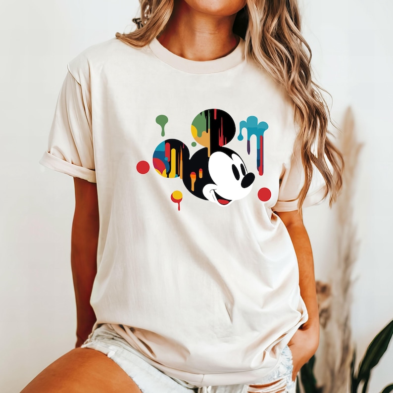 Disney Mickey Mouse Shirt, Mickey Mouse Ears T-Shirt, Disney Family Trip Shirts, Disneyland Vacation T-Shirt, Disney Family Matching Shirt image 1