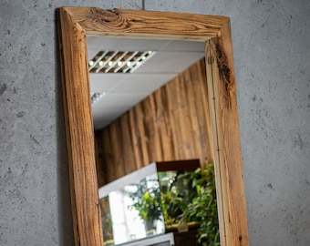 OLD WOOD Mirror, frame width: 10cm