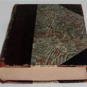 International Library of Famous Literature Volume I, Copyright 1898, Antique/Vintage Hardcover, full page illustrations