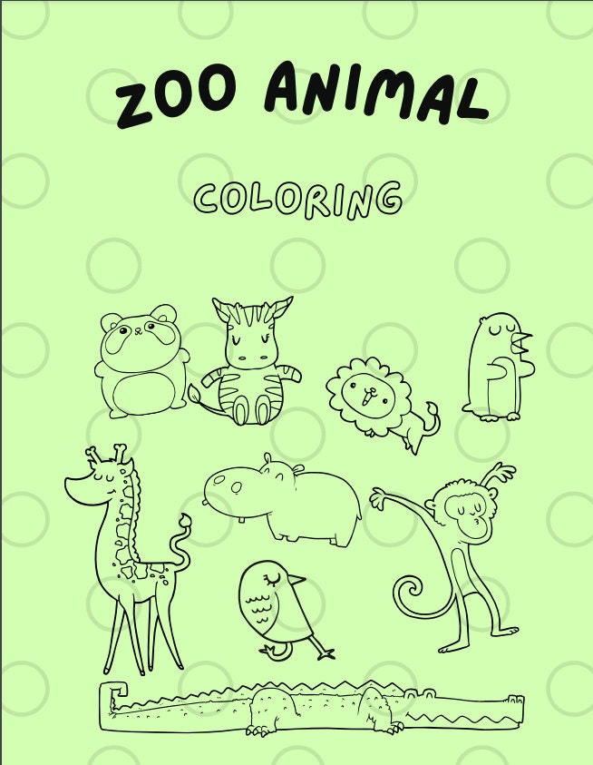 Educational Coloring Pages for Children - Etsy