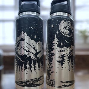 46oz Custom Engraved Yeti Chug Bottle