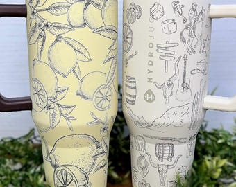 Custom Engraved 40oz HydroJug Traveler: No-Spill Water Bottle