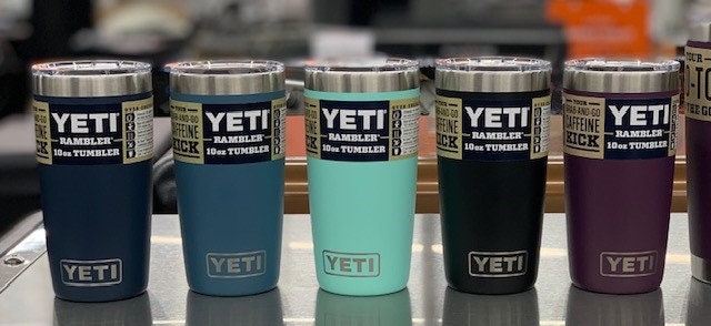 10 oz Custom Colored Yeti insulated Tumbler with custom logo engraved –  MancraftingTM