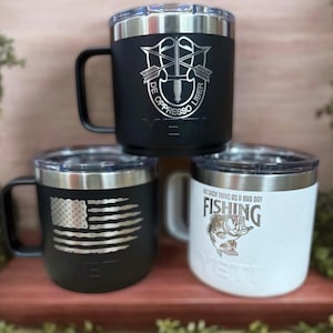 14oz Custom Engraved Yeti Mug Personalized