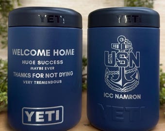 Custom Engraved 12oz Yeti Colster Can Insulator