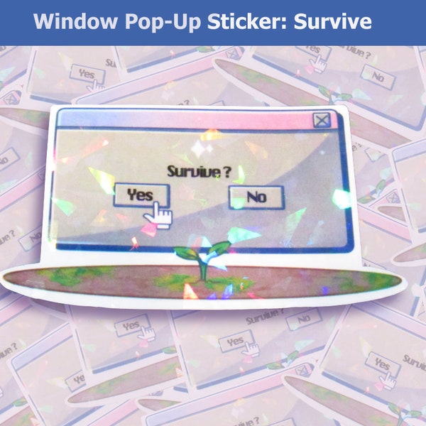 Pop up Window Stickers - Etsy
