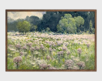 French Country Painting Vintage Farmhouse PRINTBLE Digital Download