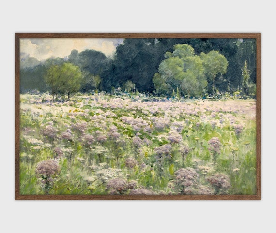 French Country Painting Vintage Farmhouse PRINTBLE Digital Download