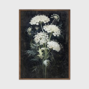 Flower Still Life Vintage Print Moody French Painting Decor Printable Art