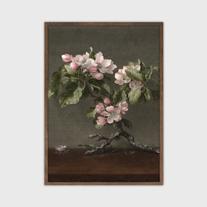 Vintage bloemenprint Cottage Wall Art Decor afdrukbare muurkunst
