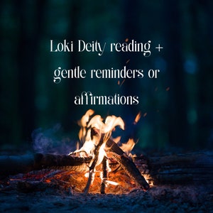 Loki Deity Reading + Gentle Reminders or Affirmations