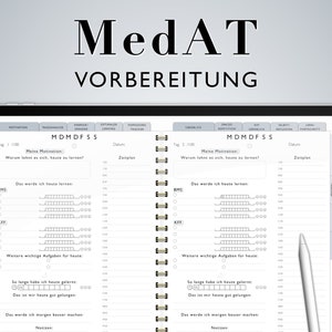 MedAT preparation study plan medicine entrance test pass MedAT 2024 learning strategy medat 100 days learning study medicine Austria med