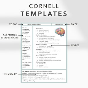 goodnotes templates Cornell