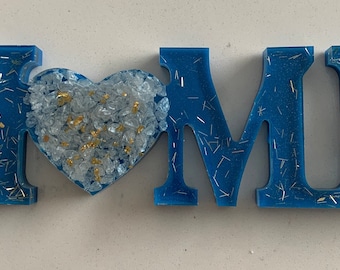 Home resin sign