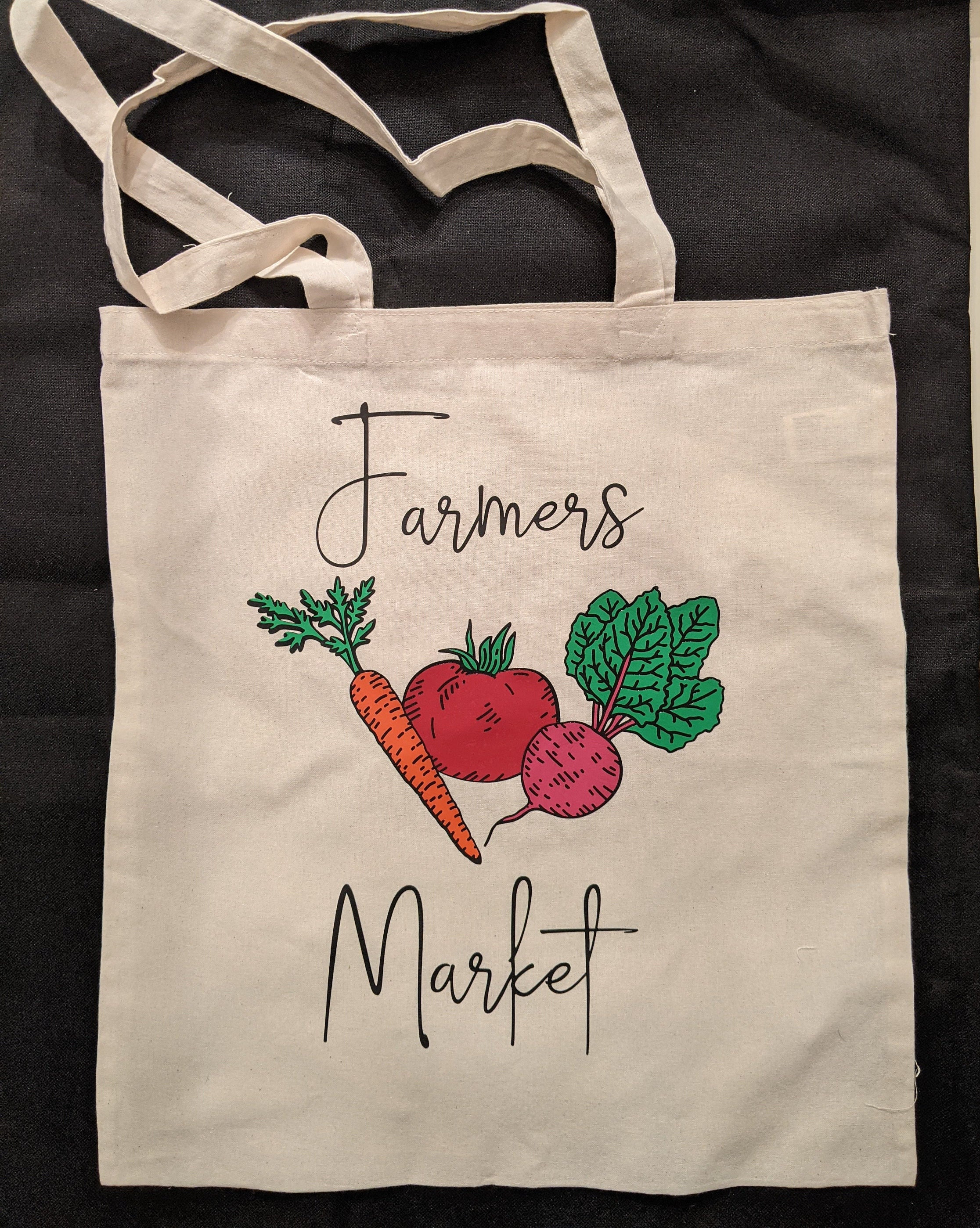 Farmers Market Tote - Etsy