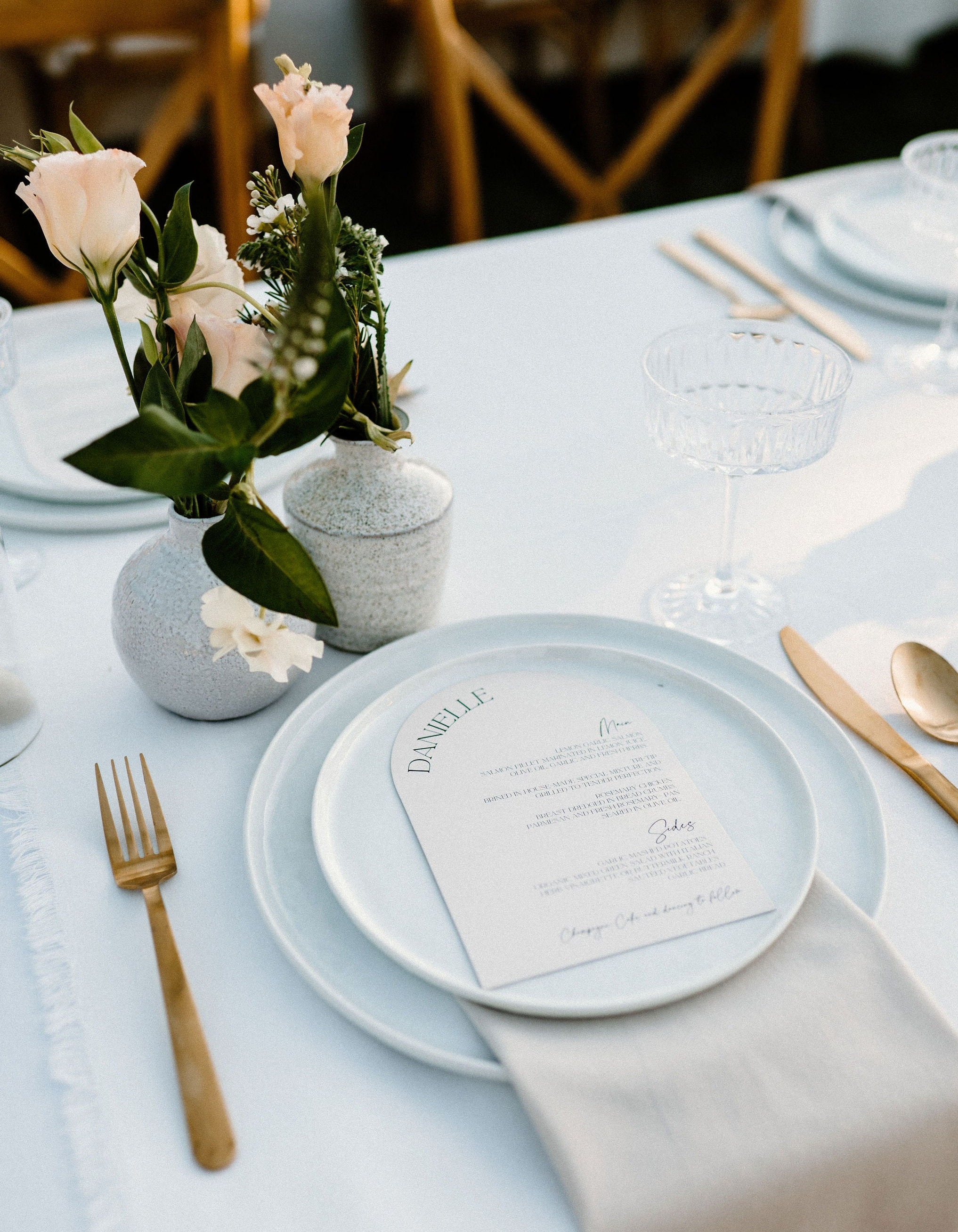 VIRAL Arch Wedding Menus, Wedding Menu Template, Canva, Event Menu ...