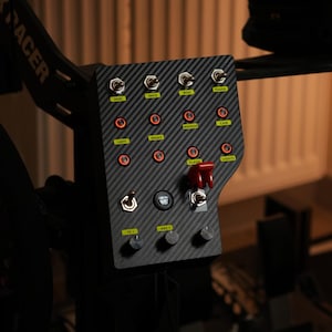 Simracing Button Box for PC with 23 Inputs Plug and Play Simracer Button Box
