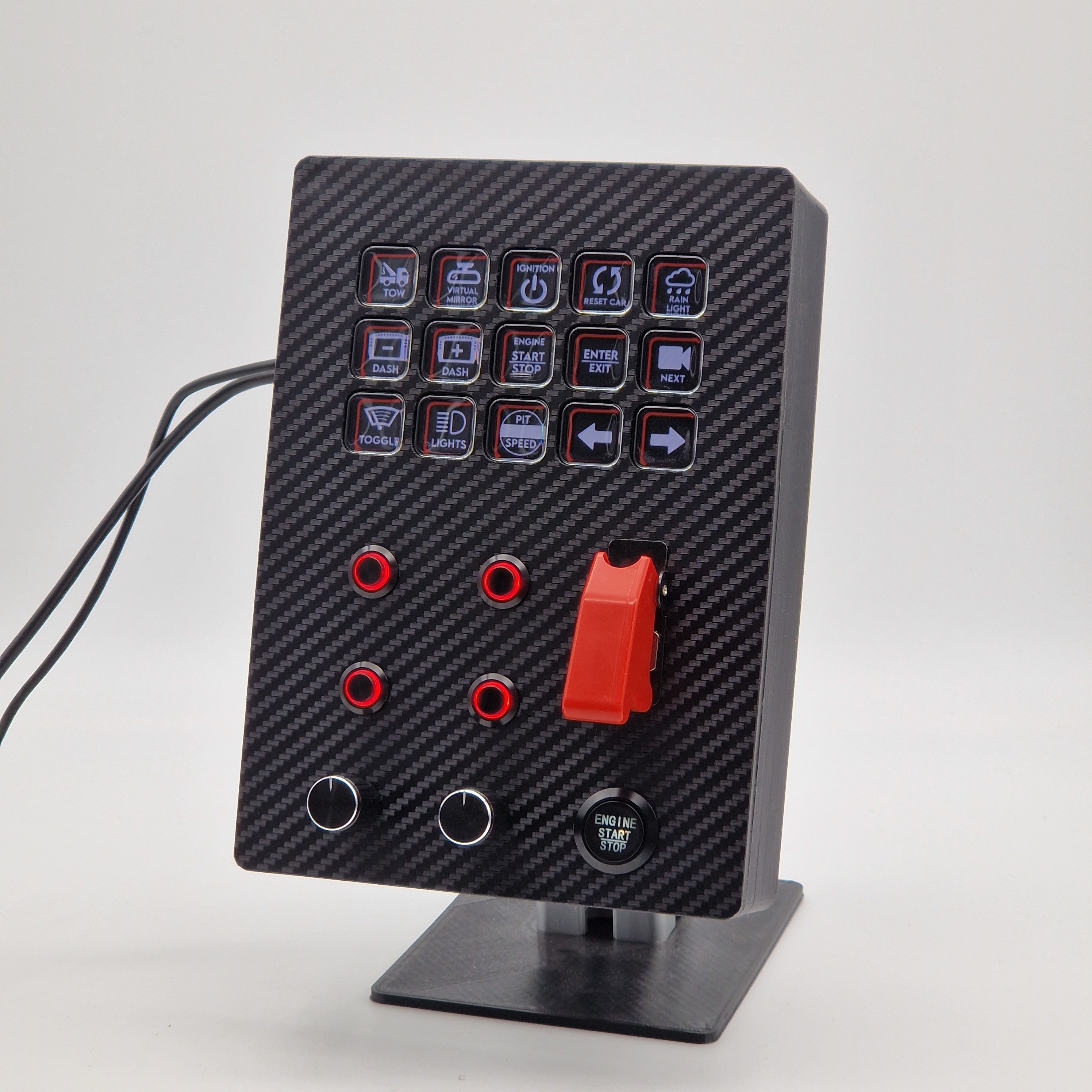 Elgato Stream Deck Mount and Button Box With LED Buttons | 2 Elgato Stream Deck Mount and Button Box With LED Buttons | 2