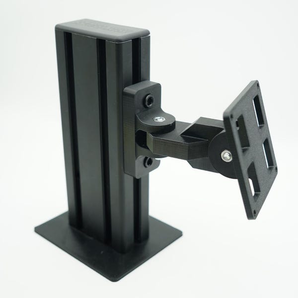 Simracing Button Box Mount for 40x40 Aluminum Extrusions
