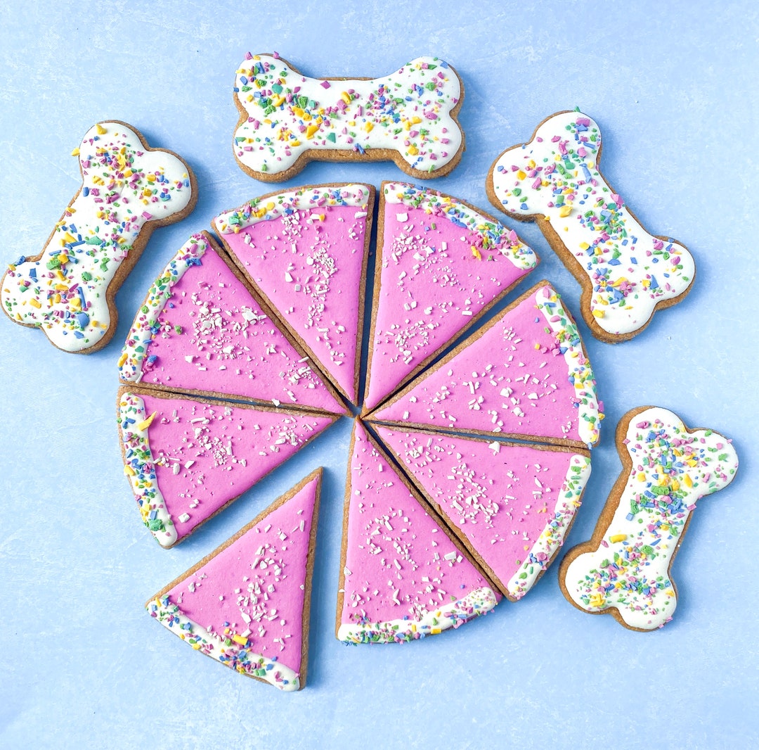 Dog Birthday Dog Birthday Cake Dog Treats Dog Cookies Etsy