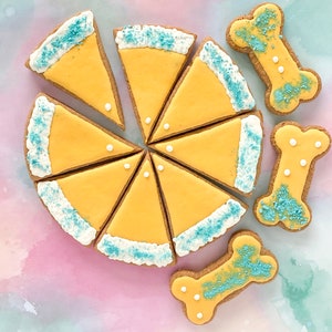 Dog Birthday - Dog Birthday Cake - Dog Treats - Dog Cookies - Gotcha Day - Decorated Dog Treats - Iced Dog Treats
