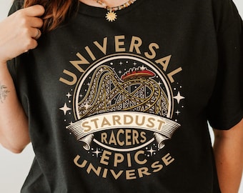 Epic Universe Stardust Racers Shirt, Epic Universe, Theme Park Gift,Vintage Theme Park,Orlando Park Epic Universal Studios shirt,Disney trip