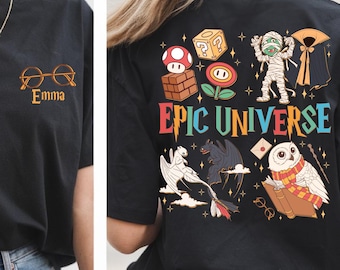 Personalized Epic Universe Shirt, Epic Universe 2026 Family Trip Tee, Family Universe Park Trip Tee, Epic Universe Orlando Park,Disney Shirt