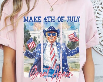 Chemise Trump du 4 juillet, chemise du 4 juillet géniale, chemise du 4 juillet drôle, joyeux t-shirt du 4 juillet, fête de l'indépendance, Ultra Trump