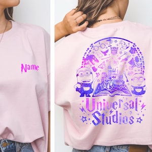 Custom Universal Studios Shirt,Personalized Universal Studios Shirt, Family Vacation 2025 Shirt,Universal Studios Group Shirts,Disney Family