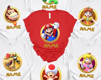 Anpassad Epic Universe-tröja, Epic Universe-familjetröjor, Family Universe-parktrip-tröja, Super Mario-tröja, Disney-tröja, Universal Epic-tröja