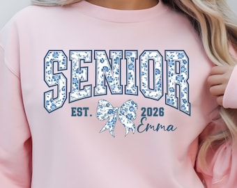 Chemise senior 2026, Chemise diplômé 2026, Cadeau de fin d'études, Chemise senior lycée, Chemise senior 2026, Chemise senior promotion 2026, Rétro senior