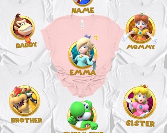 Anpassade Epic Universe-familjetröjor, Epic Universe-tröja, Family Universe-parktrip-tröja, Super Mario-tröja, Disney-tröja, Universal Epic-tröja