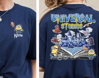 Custom Disney Universal Studios Shirt, Disney Family Matching Tee,Disney Family Vacation,Universal Studios Group ShirtUniversal Studios Trip