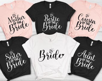 Custom Bachelorette Group Shirts, Family Of The Bride Shirt, Bachelorette Shirt, Bachelorette Party Shirt, Wedding Shirt,Mother of the Bride