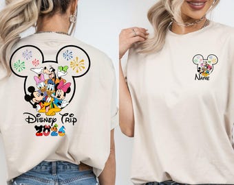 Camiseta personalizada de viaje a Disney, camisetas de vacaciones familiares Disney 2026, camiseta de viaje familiar Disney, camiseta a juego de viaje Disney, camiseta de vacaciones familiares Disney