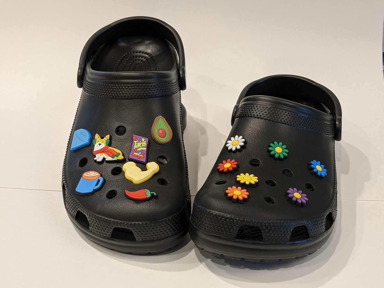 Croc Clog Shoe Charms Various Styles. Flowers Foods Guns Etsy