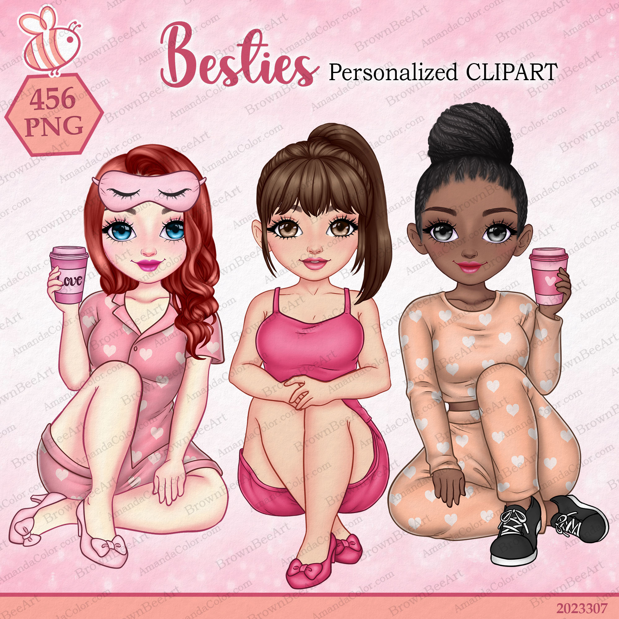 Bestie clipart, Girl doll sitting, Best friend clipart, Sister clipart, Family clipart