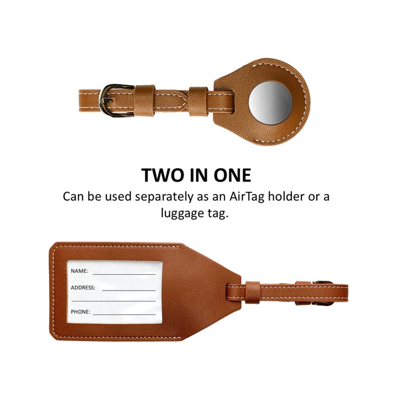 Apple Airtag Travel Tag Apple Airtag Luggage Tag Etsy