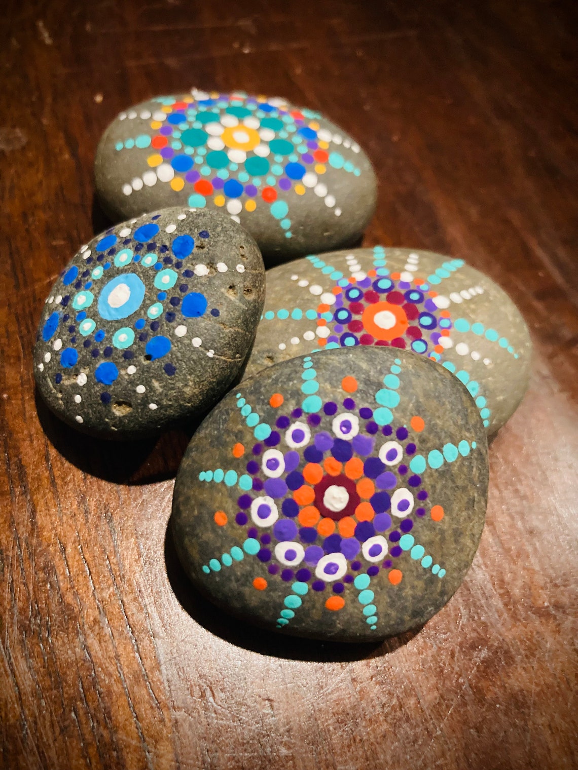 Mandala Rocks - Etsy