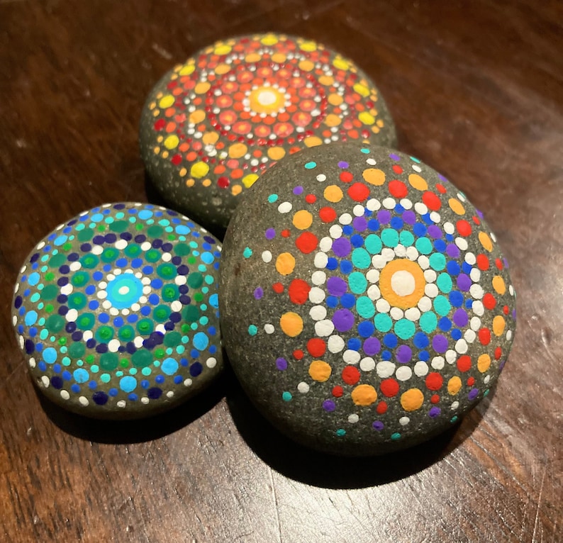 Mandala Rocks - Etsy