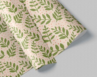 Cute Christmas Gift Wrapping Paper Roll | Christmas Party Event Gift Wrap | Decorative Paper | Cute Christmas Gift Wrap| Holiday Gift Wrap
